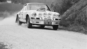 Alpenfahrt 1973 | Der Kärntner Klaus Russling im Porsche 911, 1973 bei der Alpenfahrt
