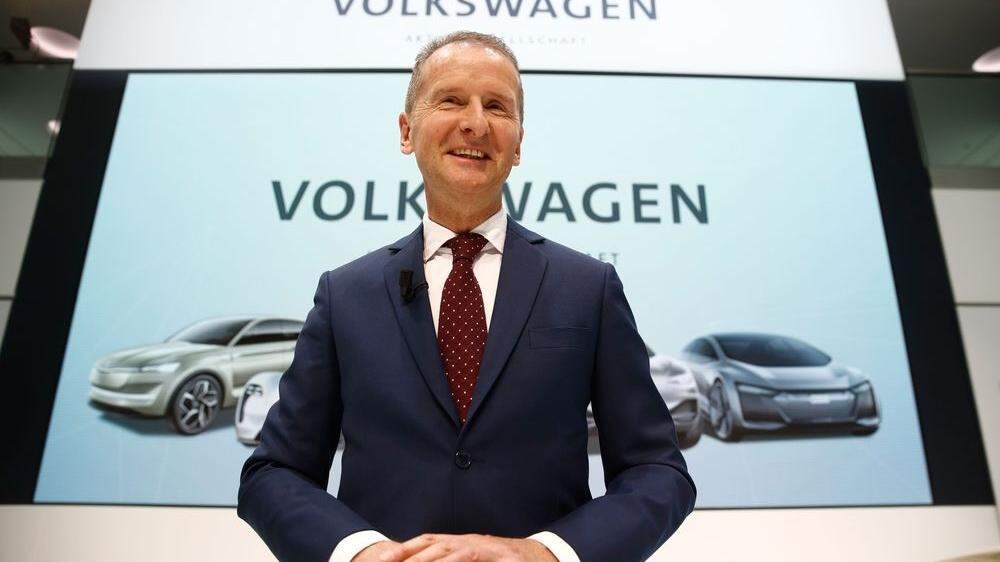 VW-Chef Herbert Diess