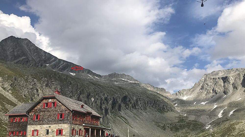 Hubschraubereinsatz in den Hohen Tauern bei Mallnitz: Ein Bergsteiger war unterhalb des Säuleck in Bergnot geraten
