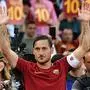 Francesco Totti bei seinem Abschied von den Roma-Fans
