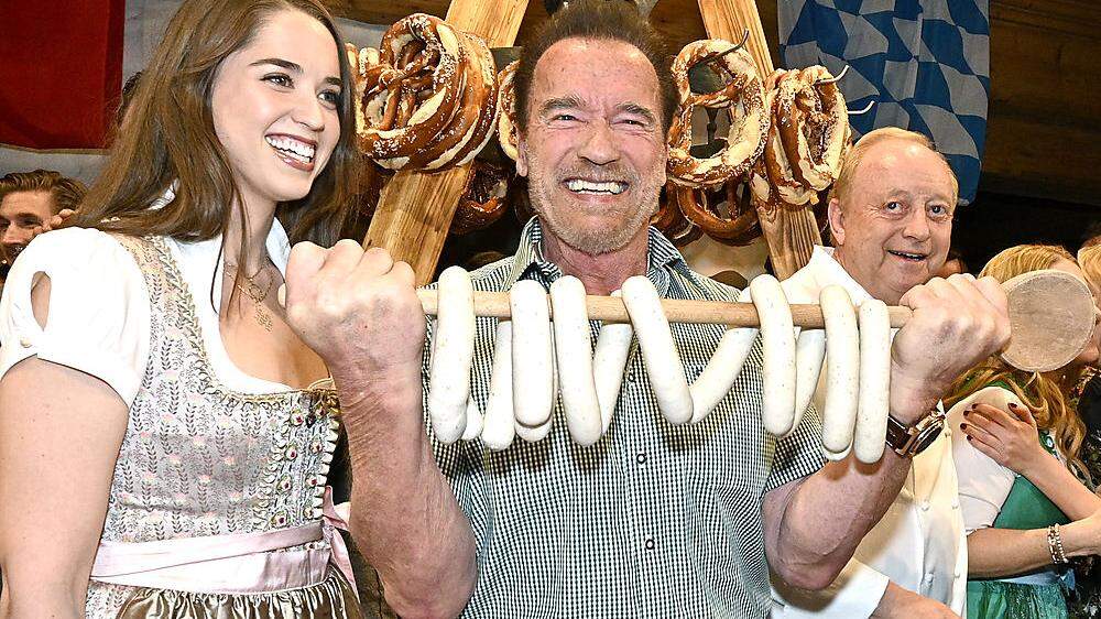 Arnold Schwarzenegger mit Tochter Christina