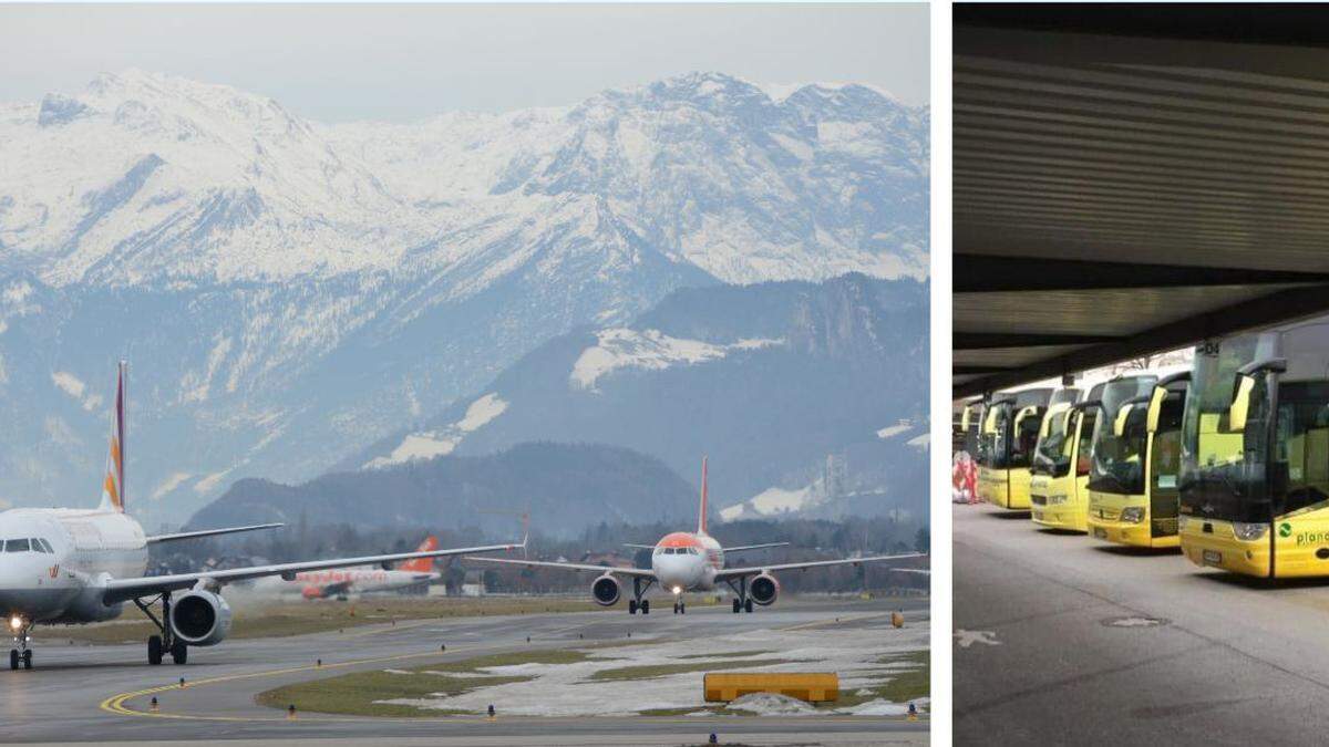 Bis zu 2500 Gäste bringt die Planai im Winter jeden Samstag in Skidestinationen im Ennstal und in Salzburg