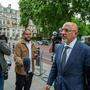 July 6, 2022, London, England, United Kingdom: Chancellor of the Exchequer NADHIM ZAHAWI is seen arriving at theTreasury
