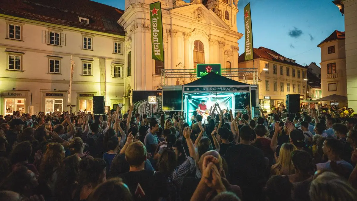 Der Mariahilfer Platz wird wieder Schauplatz fürs spring
