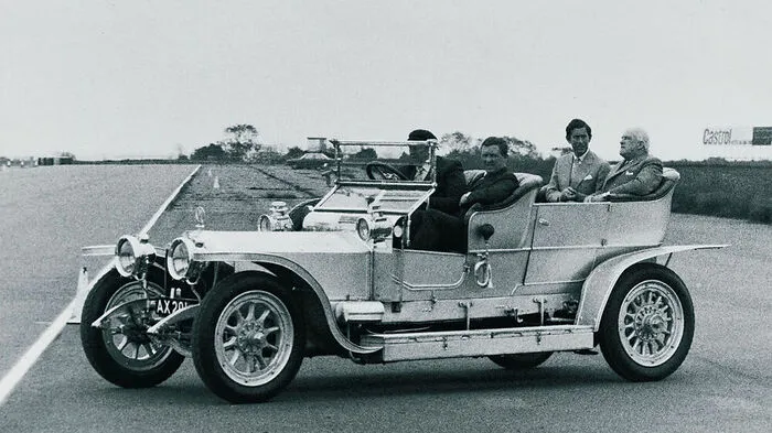 Hoheiten unter sich: Der originale Silver Ghost mit Prinz Charles an Bord
