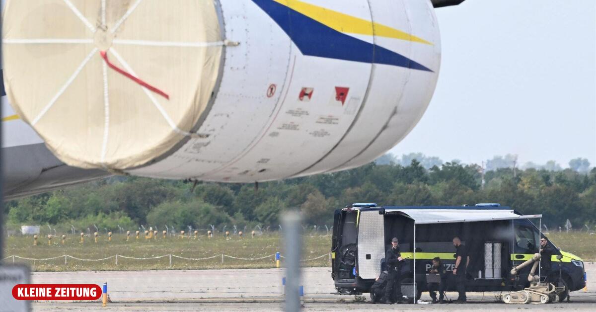 Explosive drone targeted Ukrainian aircraft directly
