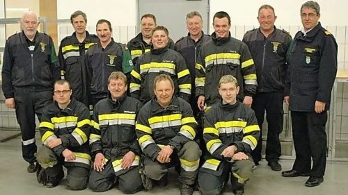 Die erfolgreichen Feuerwehrmänner aus Mariazell