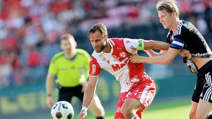 Daniel Maderner stand wieder in der Startelf des GAK