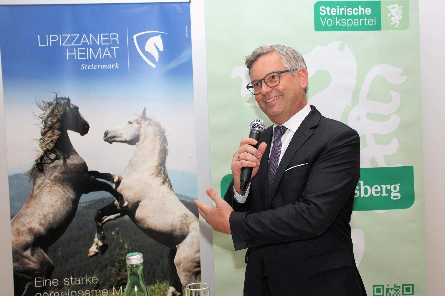 Hoher Besuch: Finanzminister Brunner besuchte erstmals den Bezirk Voitsberg