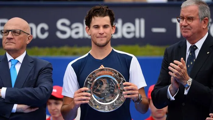 Dominic Thiem wurde beim ATP-Turnier in Barcelona Zweiter. Er unterlag im Finale Sandplatz-König Rafael Nadal.