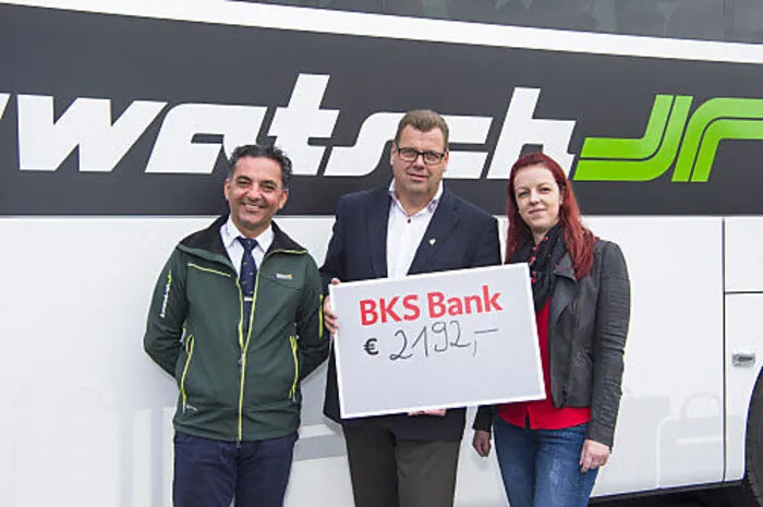 Sinisa Stojkov, Geschäftsführer Gilbert Oberauner und Stefanie Schützelhofer