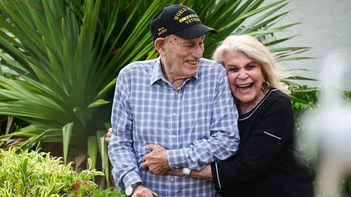 Harold Terens und seine Ehefrau 