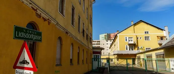 Die ehemalige Landwirtschaftskammer in der Lidlsdorfgasse soll bald Wohnbauten weichen, zum Leidwesen von Anrainern, die das Industrieerbe im Gries in Gefahr sehen