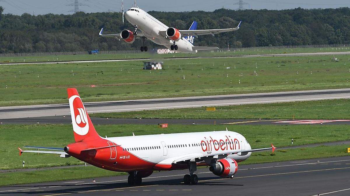 Ein Kredit hält die Air Berlin vorerst am Leben 