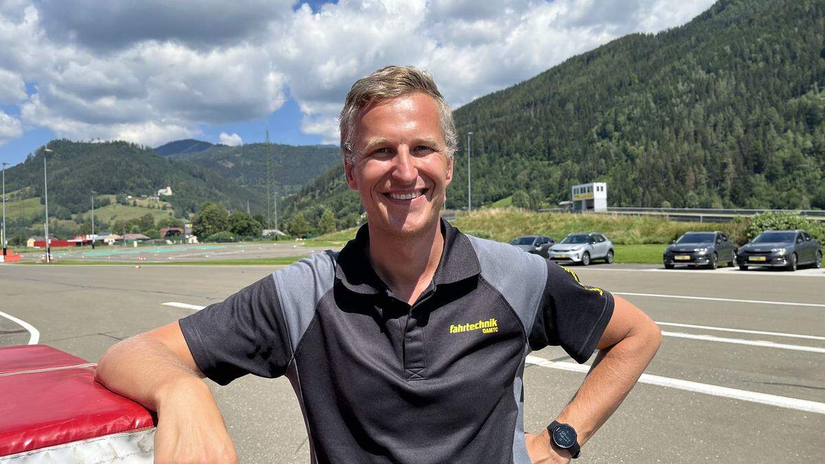 Andreas Aigner ist Rallyefahrer und leitet seit 2019 das Fahrtechnik-Zentrum in Kalwang 