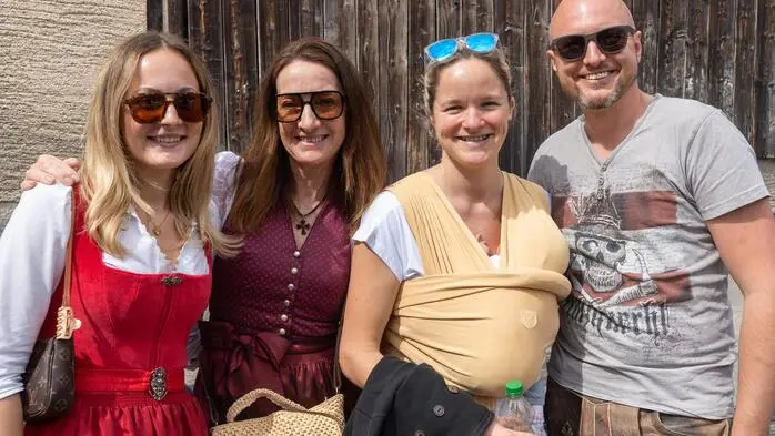 Strahlende Gesichter bei den Gästen
