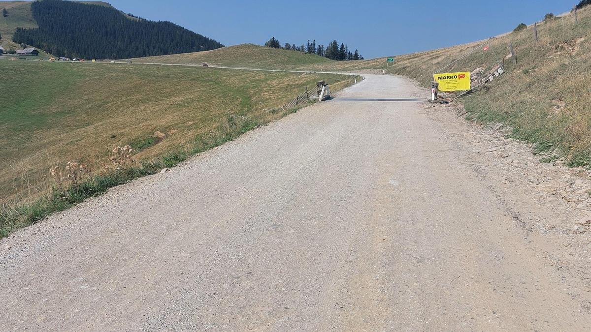 Die Sommeralmstraße wird gerade saniert