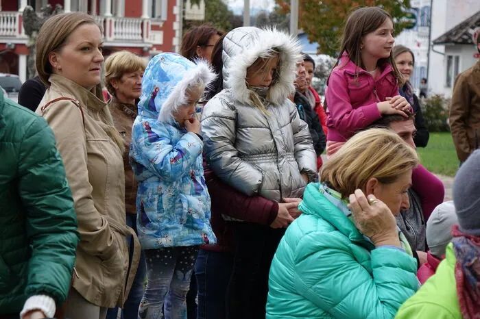 Das Publikum hatte sichtlich Spaß beim Theaterstück.