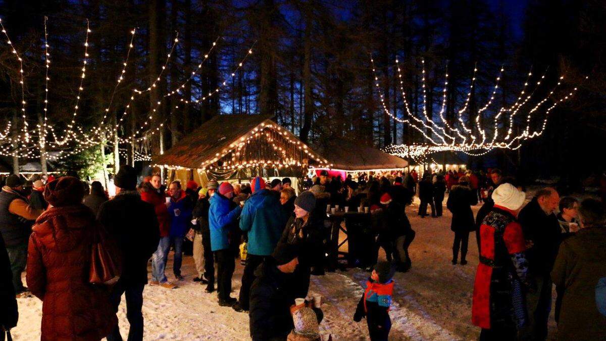 Auch auf der Petzen findet heuer wieder ein Adventmarkt statt