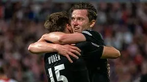 Michael Gregoritsch (rechts) traf zum 2:0.