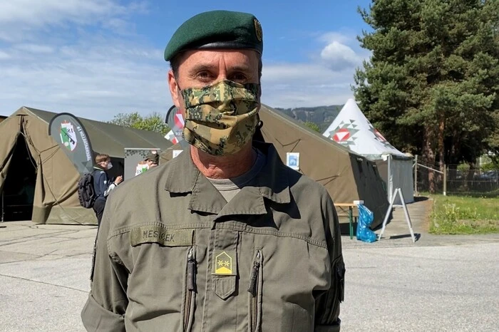 Markus Mesicek Kommandant des Jägerbataillons Steiermark.