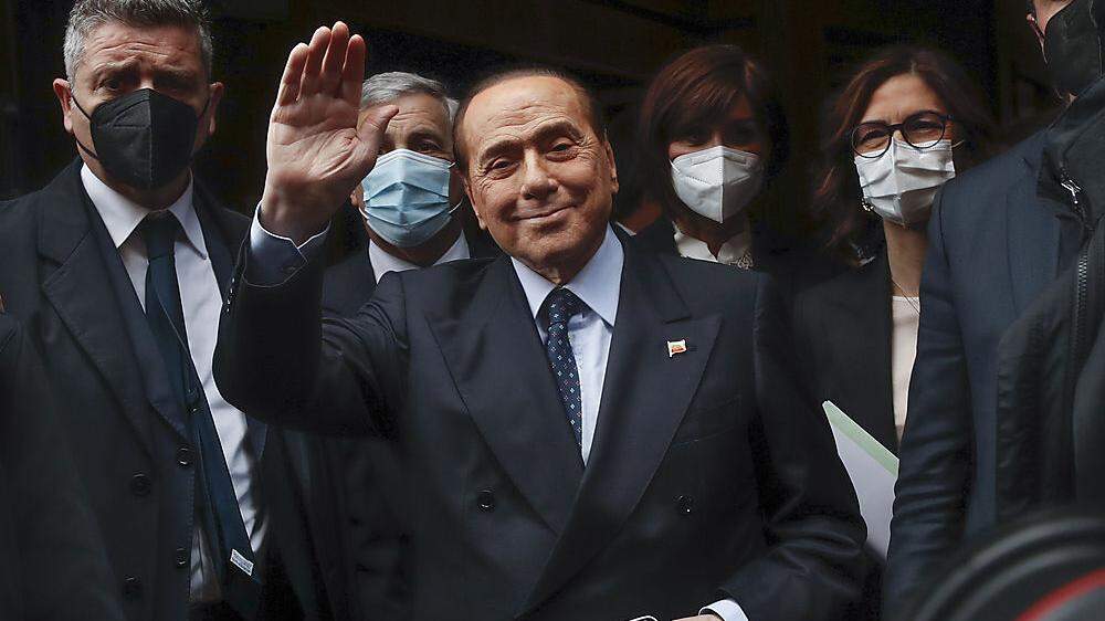 Italiens Ex-Premier Silvio Berlusconi will neuer italienischer Staatspräsident werden.