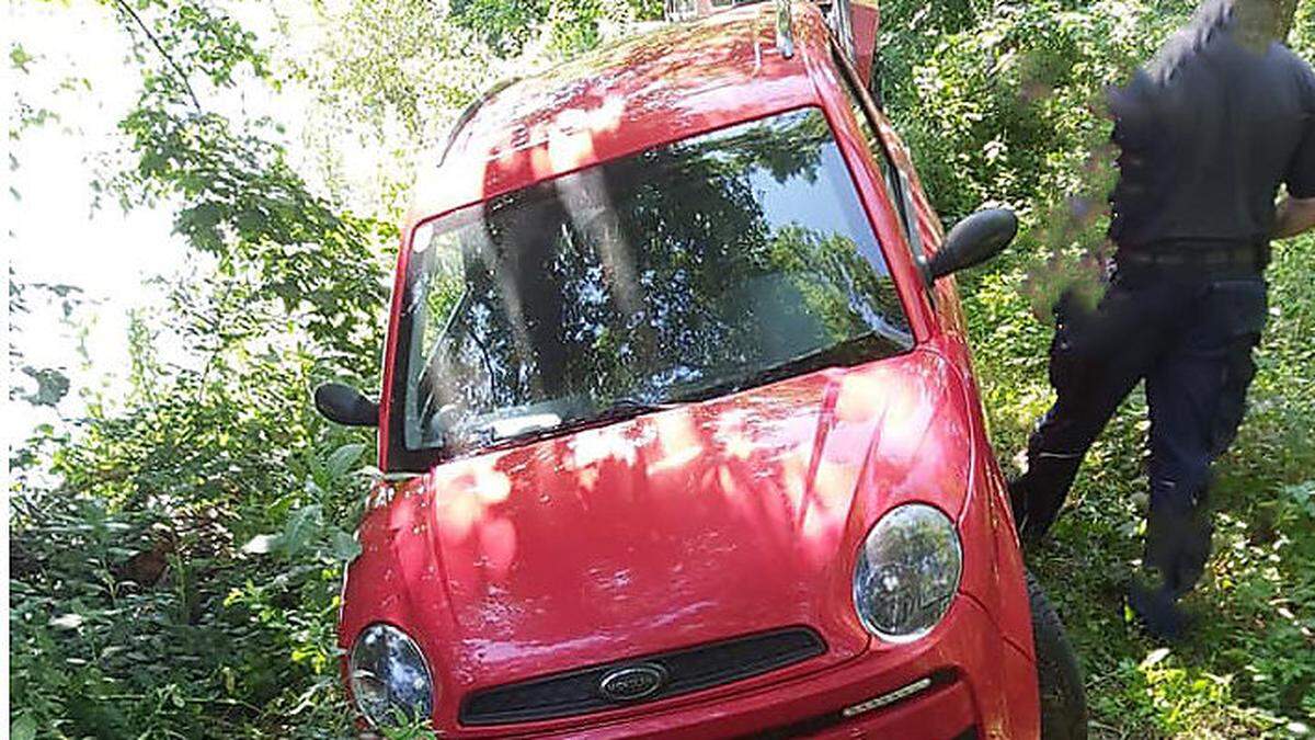 Microcar auf Abwegen in den Murauen