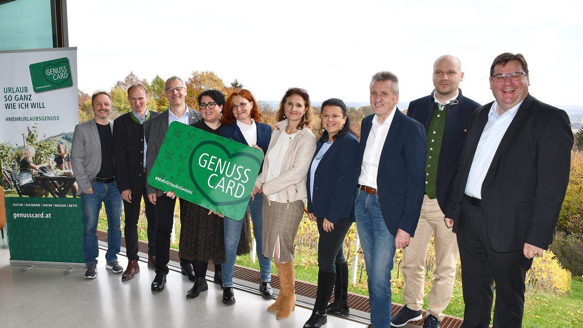 Über mehr Nächtigungen freut sich das Team der &quot;GenussCard&quot;