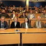 Bürgermeister Koch, Vize Kaltenegger, die Landtagsabgeordnete Niesenbacher, Vize Schranz und Stadträtin Stocker 