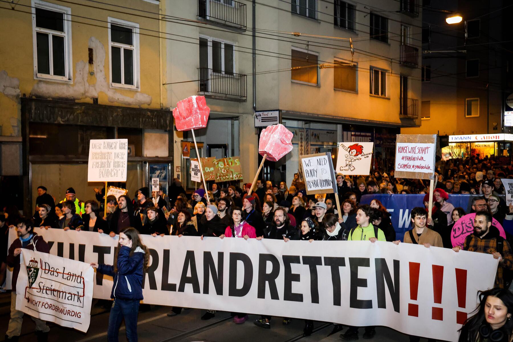 Kulturland retten!: Katastrophenwarnung mit viel prominenter Unterstützung