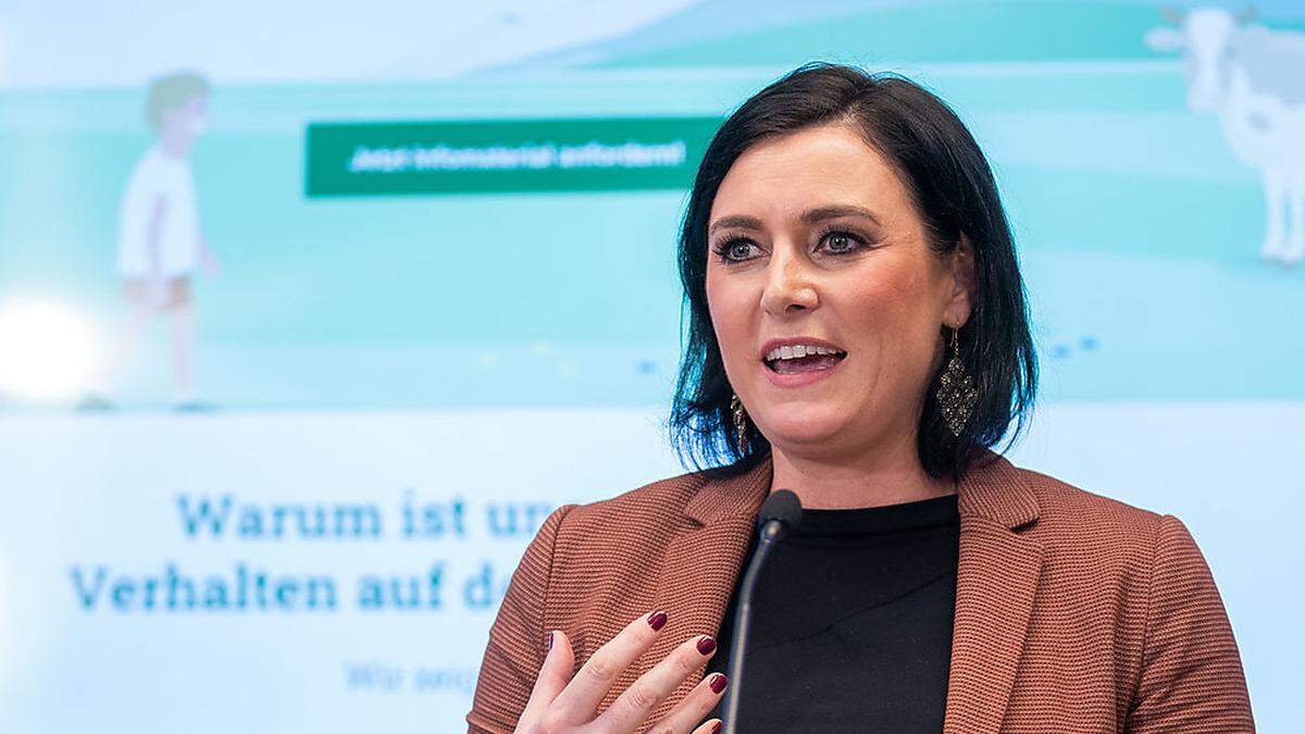 Landwirtschaftsministerin Elisabeth Köstinger