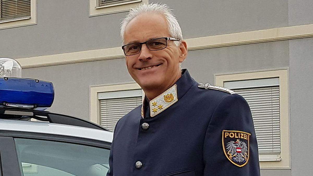 Der Kapfenberger Polizeichef Manfred Pichler
