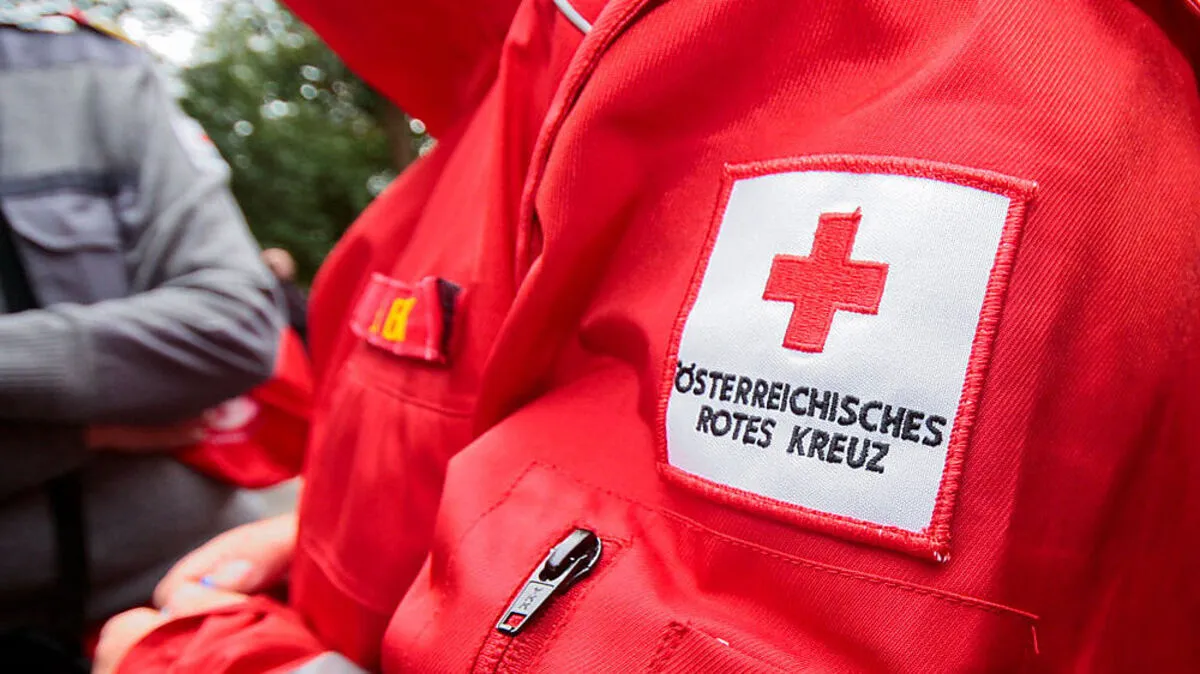 Leiter kippte um: Frau bei Sturz verletzt