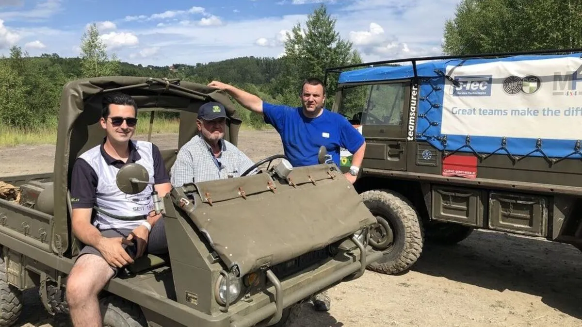 Ob "Haflinger" oder "Pinzgauer" - Geländewagenfans kommen beim Pinzgauertreffen auf ihre Kosten
