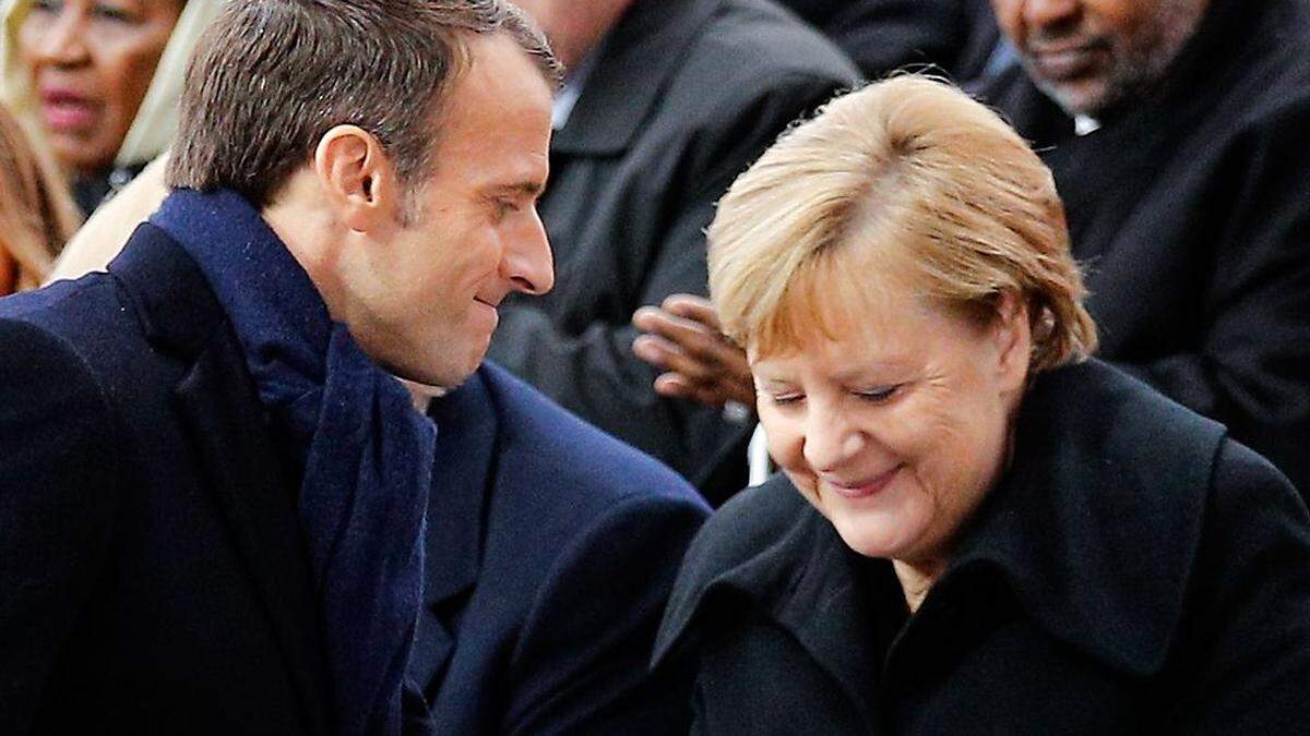 Macron und Merkel