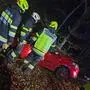 Die Freiwilligen Feuerwehren Geistthal und Södingberg bargen das Fahrzeug
