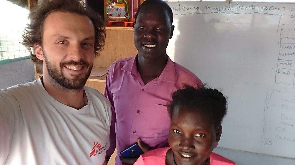 Christoph Friedl war von Oktober 2018 bis April 2019 für „Ärzte ohne Grenzen“ im Südsudan im Einsatz
