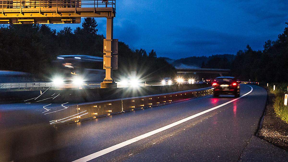 Die Arbeiten finden großteils bei Nacht statt