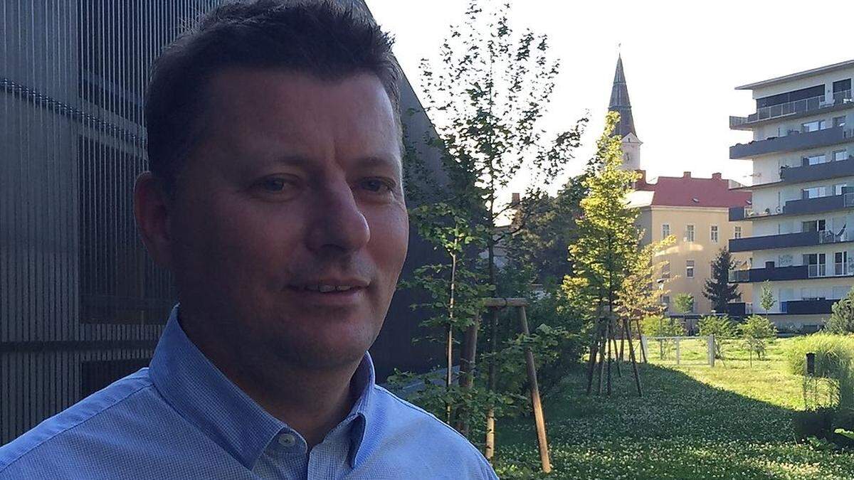 Andreas Huber leistete sofort Erste Hilfe bei dem Zweijährigen