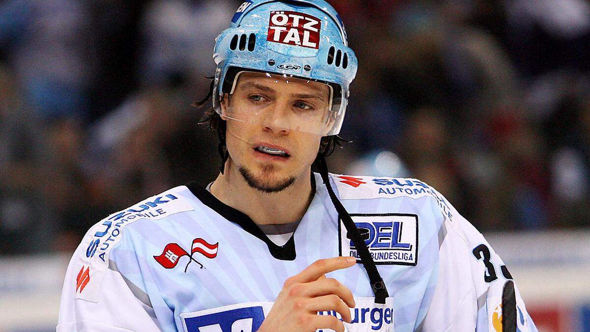 Christoph Brandner spielte vor zehn Jahren für die Hamburg Freezers