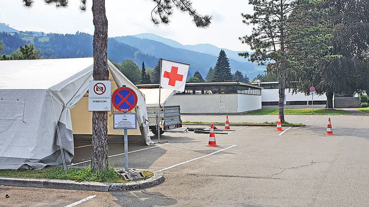 Die Station wurde bereits auf der Murinsel errichtet