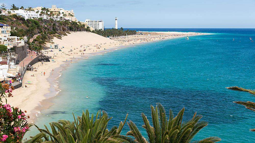 Morro Jable liegt an der Südküste von Fuerteventura