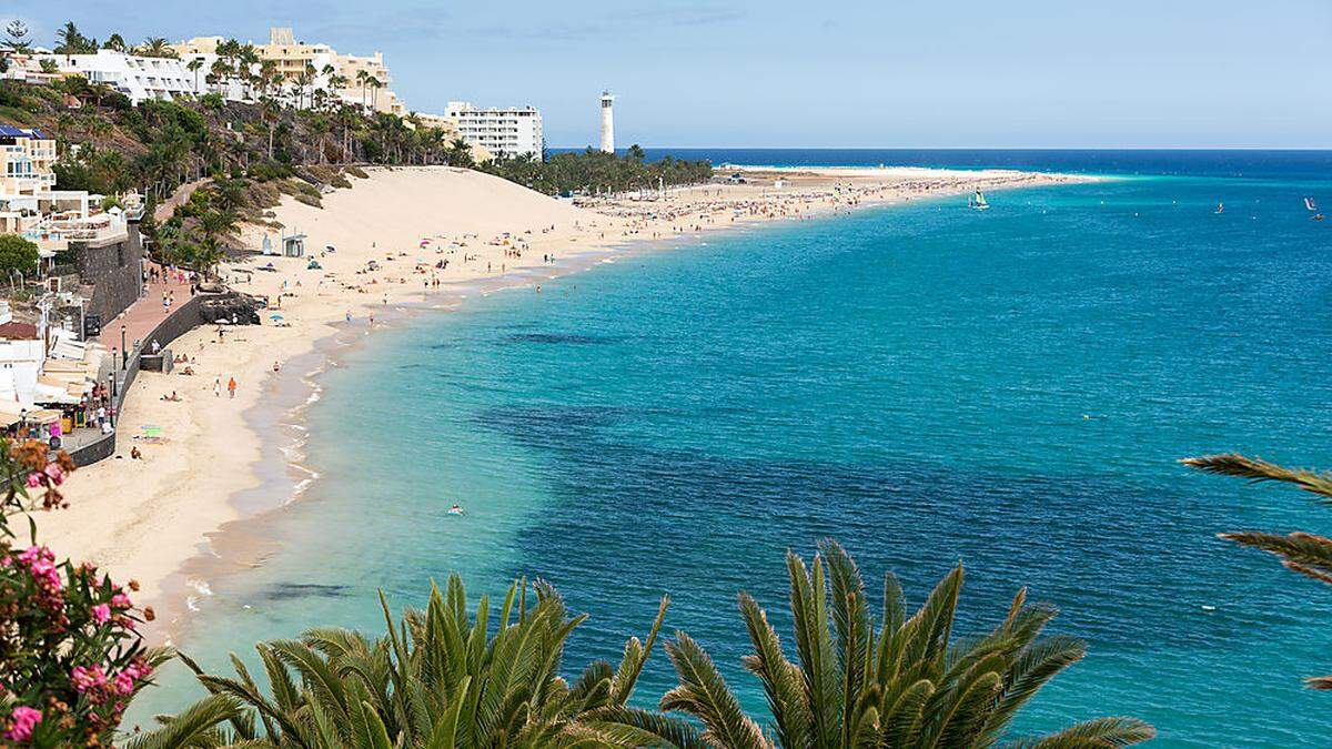 Morro Jable liegt an der Südküste von Fuerteventura