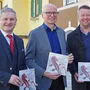 Bürgermeister Christian Sander, Musikschuldirektor Klaus Steinberger, Kulturreferent Karl Tischler