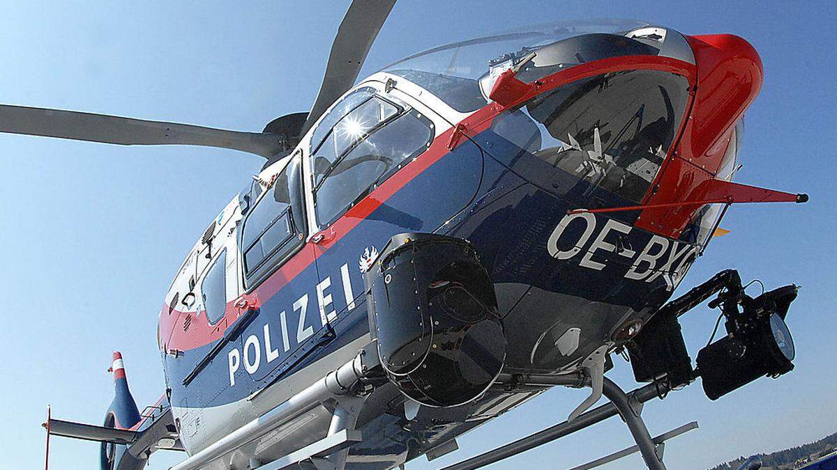 Auch der Polizeihubschrauber Libelle stand im Einsatz (Symbolfoto)