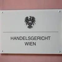 Türschild des Wiener Handelsgerichts