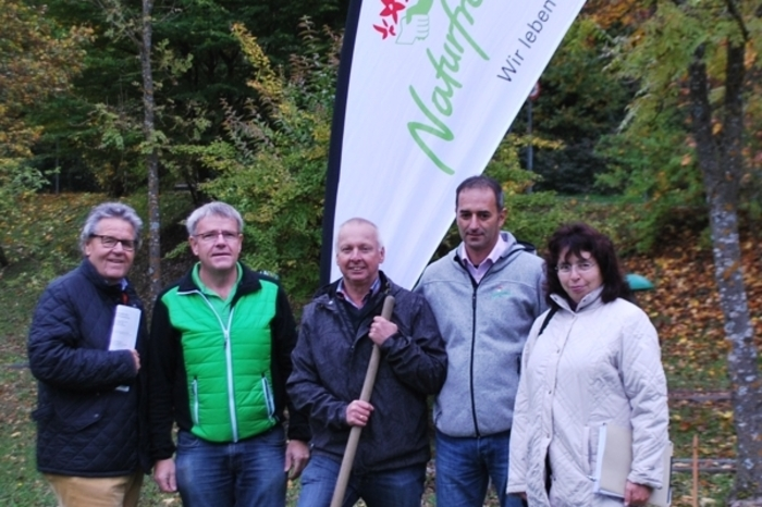 2013 gab es den Spatenstich für den Kletterturm des Vereines in Schmieddorf