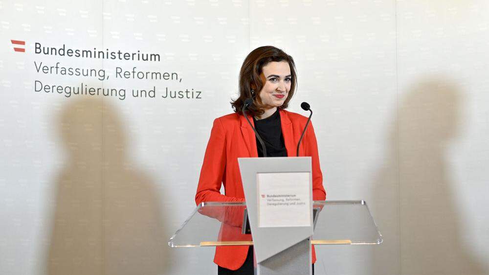 Die neue (grüne) Justizministerin Alma Zadic.
