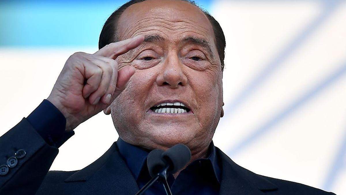 Premier Silvio Berlusconi,