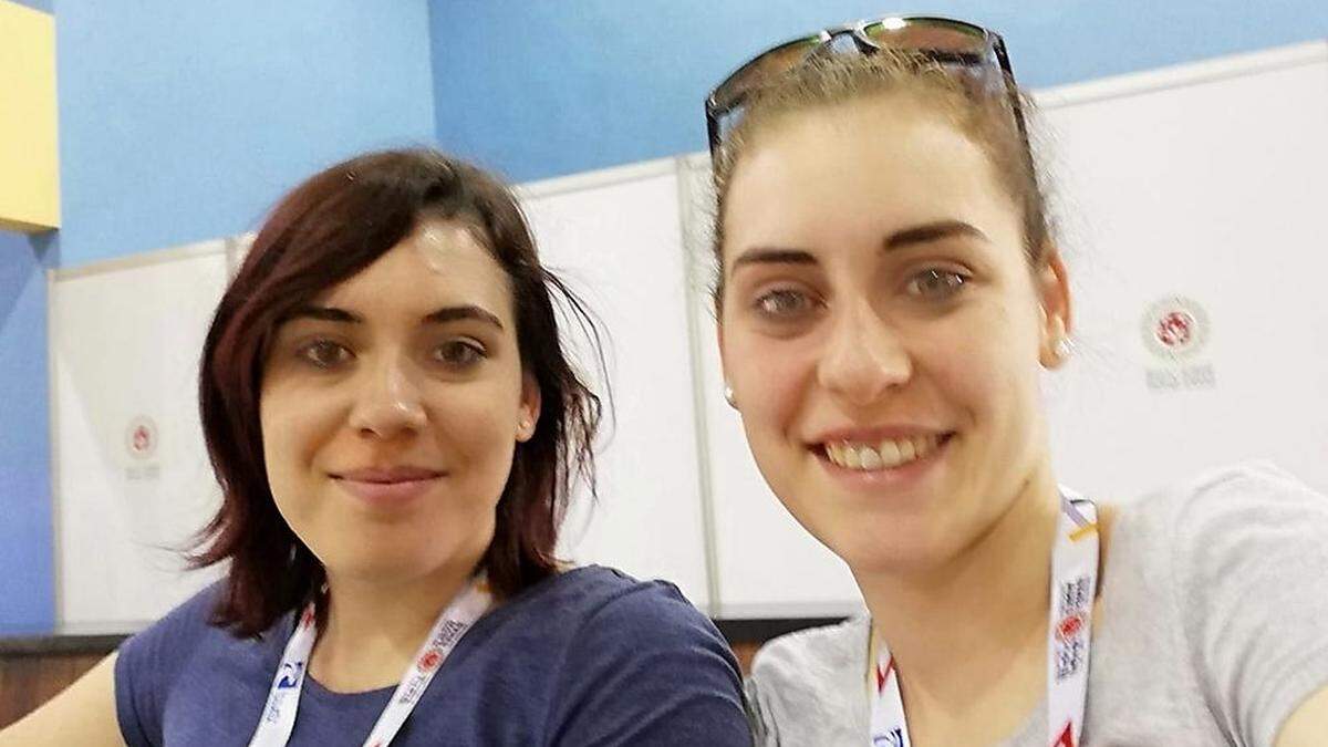 Heike und Nina Zwanzer waren ehrenamtlich in Abu Dhabi